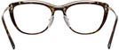 Cat Eye Havana Prada 04VV Progressive No-Lines View #4