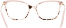 Cat Eye,Square Orchid Tortoise/pearl Prada 07WV Single Vision Full Frame View #4