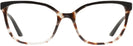 Cat Eye,Square Tortoise Talc/black Prada 07WV Single Vision Full Frame View #2