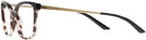 Cat Eye,Square Tortoise Talc/black Prada 07WV Single Vision Full Frame View #3