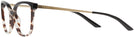 Cat Eye,Square Tortoise Talc/black Prada 07WV Computer Style Progressive View #3