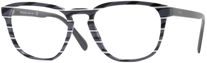  Striped Grey White Prada 09VV Computer Style Progressive View #1
