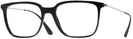 Square Black Prada 17TV Progressive No-Lines View #1