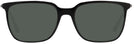 Square Black Prada 17TV Progressive No Line Reading Sunglasses View #2
