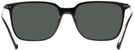 Square Black Prada 17TV Progressive No Line Reading Sunglasses View #4