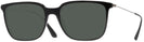 Square Black Prada 17TV Progressive No Line Reading Sunglasses View #1
