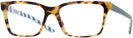 Square Medium Havana Prada 17VV Progressive No Line Bifocal View #1