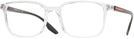 Square Crystal Prada Sport 05MV Single Vision Full Frame View #1