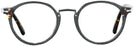 Round Grey Persol 3185V Computer Style Progressive w/ FREE NON-GLARE View #2