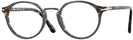 Round Grey Persol 3185V Computer Style Progressive w/ FREE NON-GLARE View #1