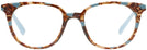 Square Striped Brown Prada 13UV Single Vision Full Frame View #2