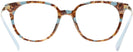Square Striped Brown Prada 13UV Single Vision Full Frame View #4