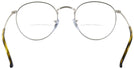 Round Silver On Top Blue Ray-Ban 3447V Bifocal View #4