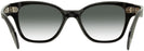 Wayfarer Black Ray-Ban 0880 Progressive Reading Sunglasses with Gradient View #4
