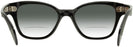 Wayfarer Black Ray-Ban 0880 Bifocal Reading Sunglasses with Gradient View #4