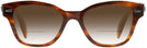 Wayfarer Striped Havana Ray-Ban 0880 Bifocal Reading Sunglasses with Gradient View #2