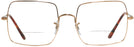 Oversized Copper Ray-Ban 1971V Bifocal View #2