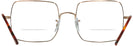 Oversized Copper Ray-Ban 1971V Bifocal View #4