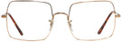 Oversized Copper Ray-Ban 1971V Single Vision Full Frame View #2