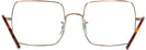 Oversized Copper Ray-Ban 1971V Single Vision Full Frame View #4