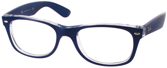 Wayfarer Matte Blue Ray-Ban 2132L Computer Style Progressive View #1