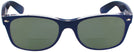 Wayfarer Matte Blue Ray-Ban 2132L Bifocal Reading Sunglasses View #2