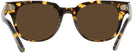 Wayfarer Yellow Havana Ray-Ban 2168 Meteor Progressive No Line Reading Sunglasses View #4