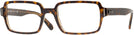 Rectangle Havana On Trans Brown Ray-Ban 2189 Computer Style Progressive View #1