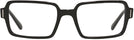Rectangle Black Ray-Ban 2189 Single Vision Full Frame View #2