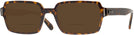 Rectangle Havana On Trans Brown Ray-Ban 2189 Bifocal Reading Sunglasses View #1
