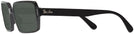 Rectangle Black Ray-Ban 2189 Bifocal Reading Sunglasses View #3
