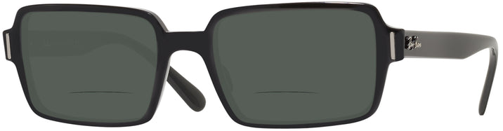 Rectangle Black Ray-Ban 2189 Bifocal Reading Sunglasses View #1