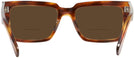 Square Striped Havana Ray-Ban 2191 Bifocal Reading Sunglasses View #4