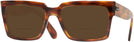 Square Striped Havana Ray-Ban 2191 Bifocal Reading Sunglasses View #1