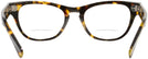 Cat Eye Yellow Havana Ray-Ban 2201V Bifocal View #4