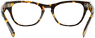 Cat Eye Yellow Havana Ray-Ban 2201V Progressive No-Lines View #4