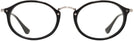 Oval Black Ray-Ban 2547V Progressive No-Lines View #2