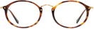 Oval Brown Havana Ray-Ban 2547V Progressive No-Lines View #2