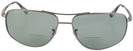 Aviator Matte Gunmetal Ray-Ban 3490 Bifocal Reading Sunglasses View #2