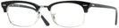 Rectangle Black Ray-Ban 3916V Progressive No-Lines View #1