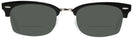 ClubMaster Black Ray-Ban 3916V Bifocal Reading Sunglasses View #2