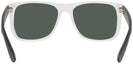 Wayfarer Rubber Transparent Ray-Ban 4165 Justin Classic Progressive No Line Reading Sunglasses View #4