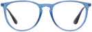 Round Trans Blue Ray-Ban 4171 Computer Style Progressive View #2