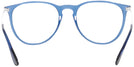 Round Trans Blue Ray-Ban 4171 Computer Style Progressive View #4