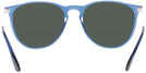 Round Trans Blue Ray-Ban 4171 Bifocal Reading Sunglasses View #4