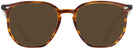 Oversized Striped Red Havana Ray-Ban 4306 Progressive No Line Reading Sunglasses View #2