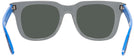 Wayfarer Blue Red Gray Ray-Ban 4368 Progressive No Line Reading Sunglasses View #4