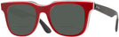 Wayfarer Red White Black Ray-Ban 4368 Bifocal Reading Sunglasses View #1