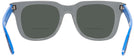 Wayfarer Blue Red Gray Ray-Ban 4368 Bifocal Reading Sunglasses View #4