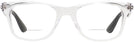 Square Transparent Ray-Ban 4640V Bifocal View #2